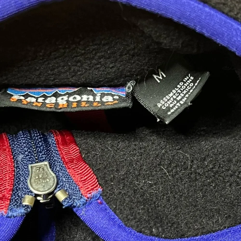 Y2K Vintage Patagonia Synchilla Marsupial Jacket Medium - Picture 6 of 6